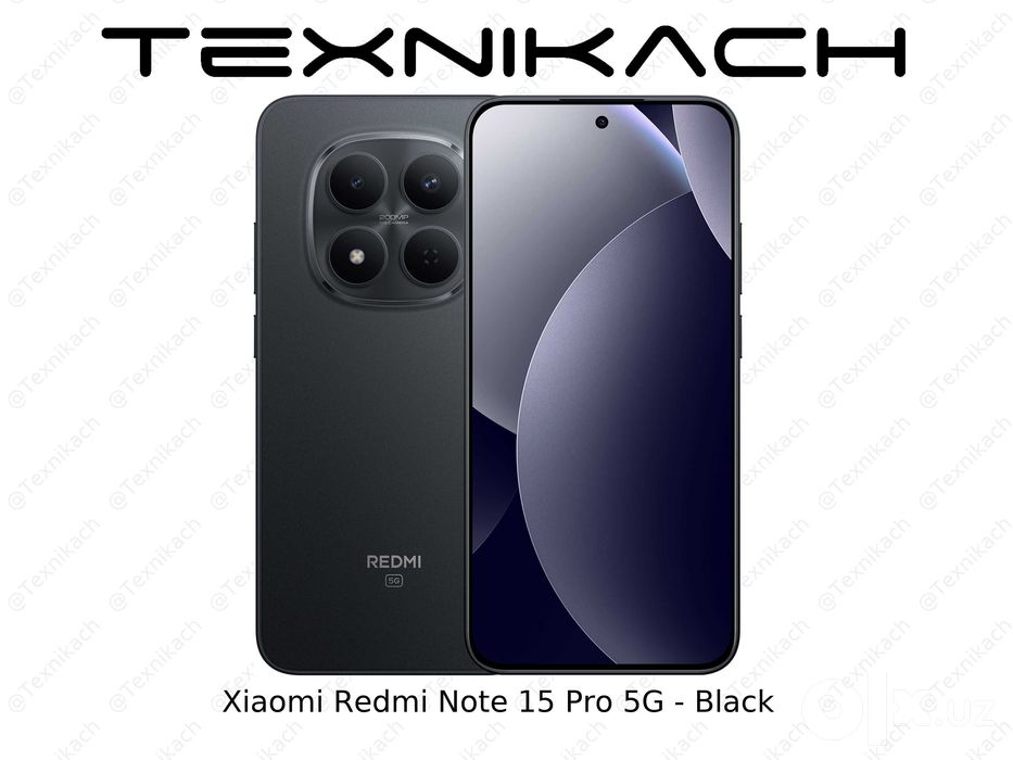 Xiaomi Redmi Note 15 Pro 5G • Yetkazib berish • Tekshirib to‘lash