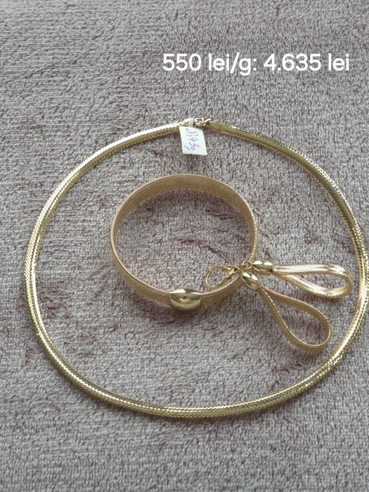 Seturi bijuterii aur 14 k de vanzare