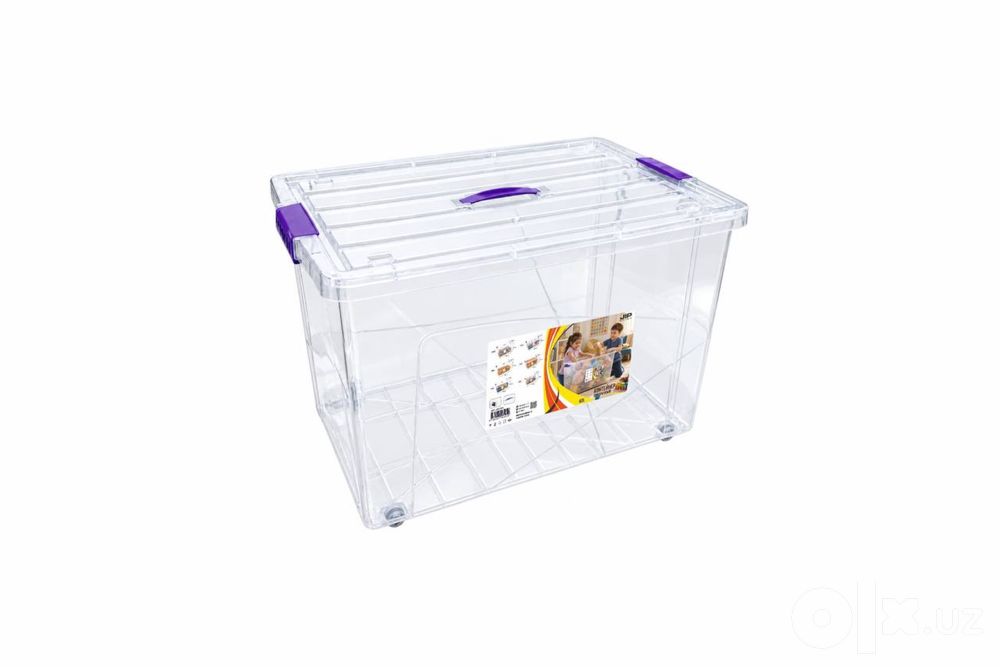 Plastmassa shaffof konteynerlar