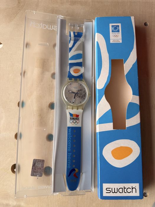 Ceas swatch swiss made jocuri olimpice atena 2004