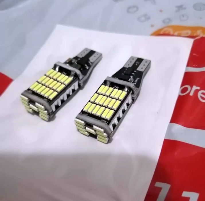 Bec Led T15 45 SMD-uri W16W CanBus Fara Eroare Marsarier Bmw etc.