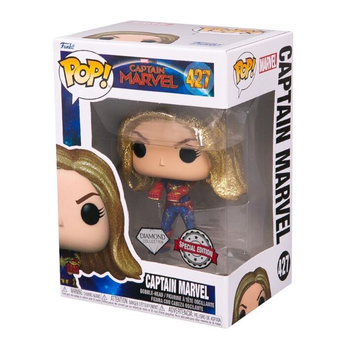Funko pop фигурка Captain Marvel (новый, оригинал)