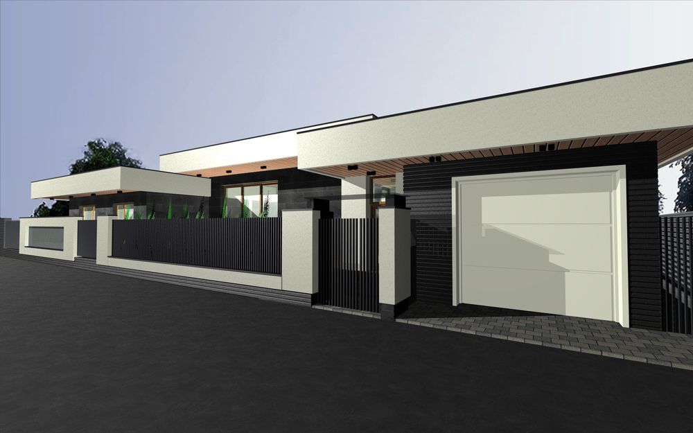 Vând proiect casa parter suprafață 210.00mp