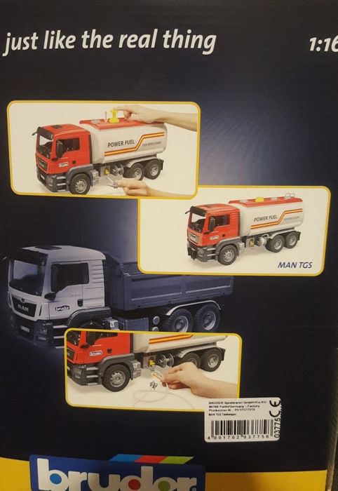 Bruder Бензовоз MAN TGS