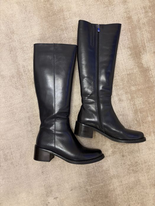 Тъмно сини ботуши Gianni