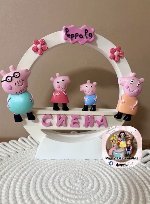 Ръчно изработена детска нощна лампа