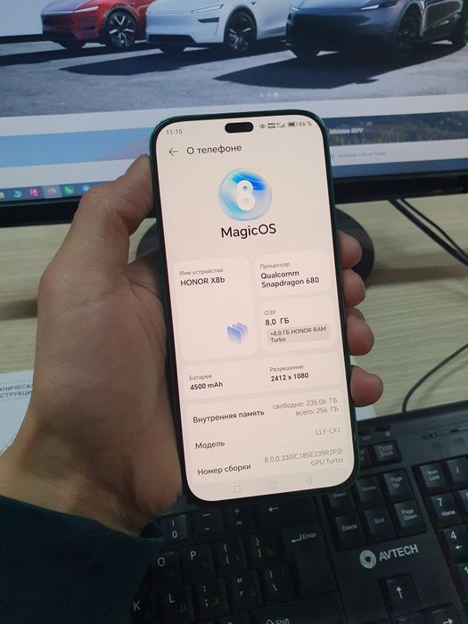 Honor x8b 8/256Gb MagicOS