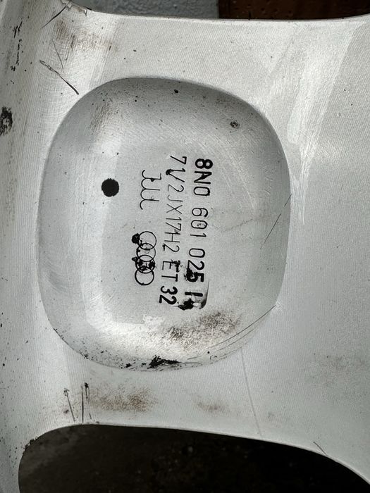 Диски 5*100 Audi TT 17 дюймов