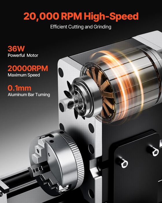Strung Mini Metal Didactic 70x130mm 36W 20.000 RPM