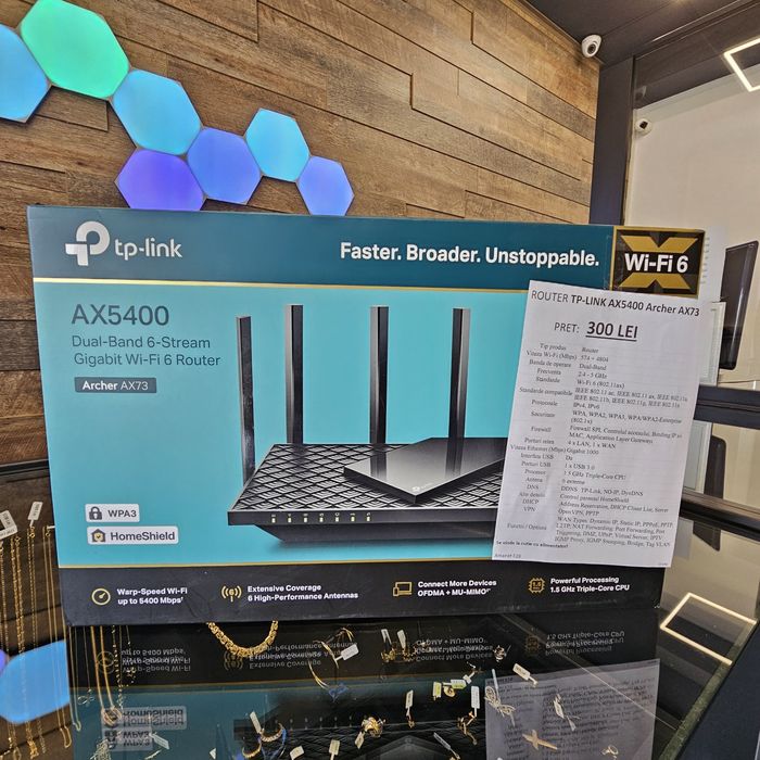 Amanet F28: Router TP Link AX 5400 (P)
