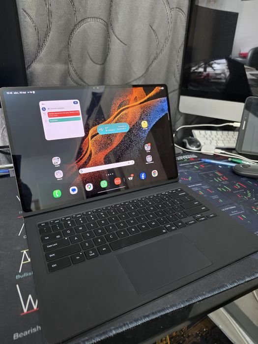 Samsung Tab 8 Ultra + Husa Originala Smart