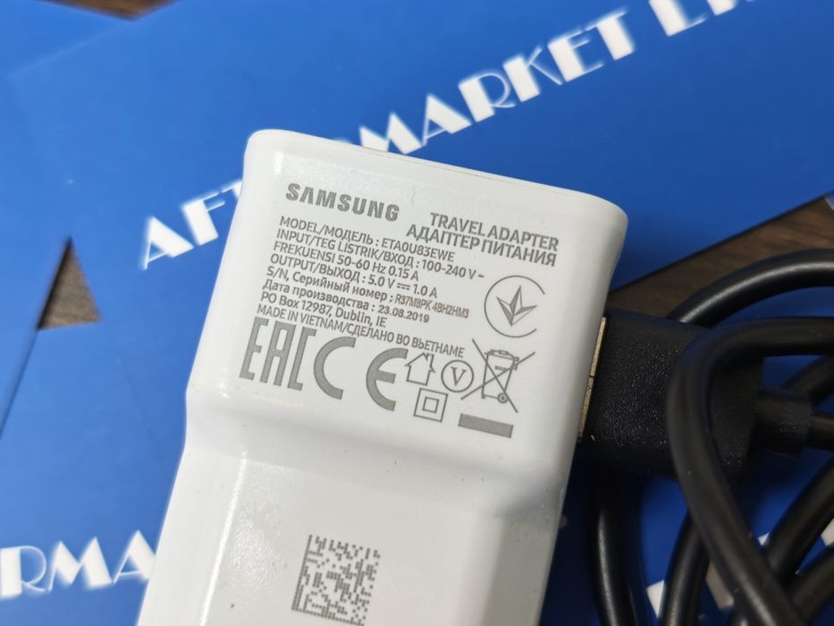 Зарядно Samsung ETA0U83EWE  White