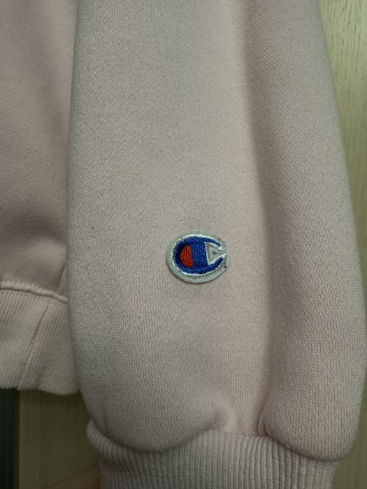 худи розовое champion