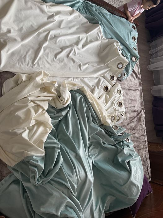 Шторы, покрывало