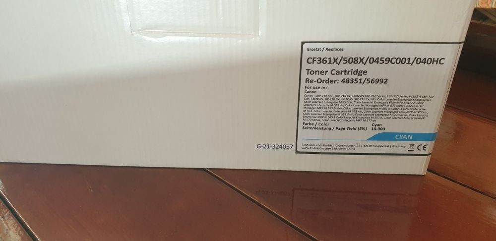 Toner HP 508X (CF 361)