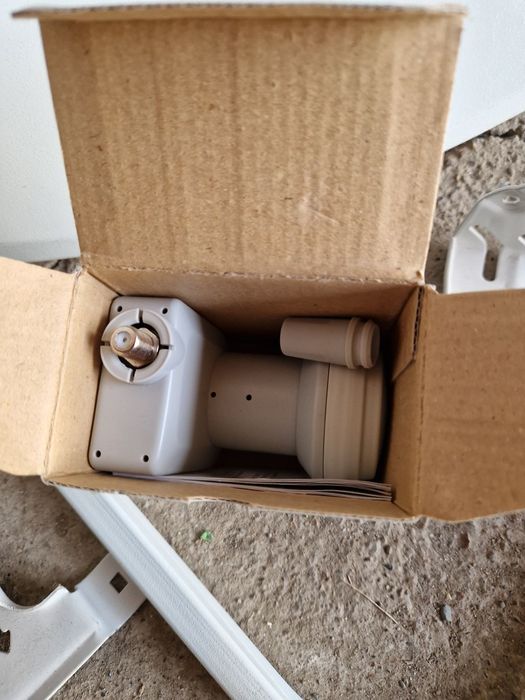 Спутникова тарелка с конвертером