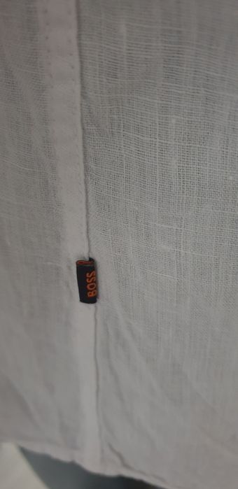 Hugo Boss Relegant_6 Len Regular Fit Mens Size M / XL НОВО! ОРИГИНАЛ! Мъжки Ленени Ризи.