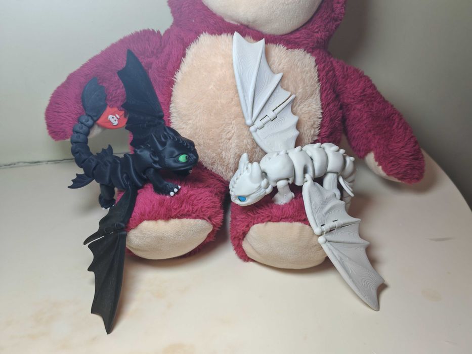 Как да си дресираш дракон - подвижни фигурки