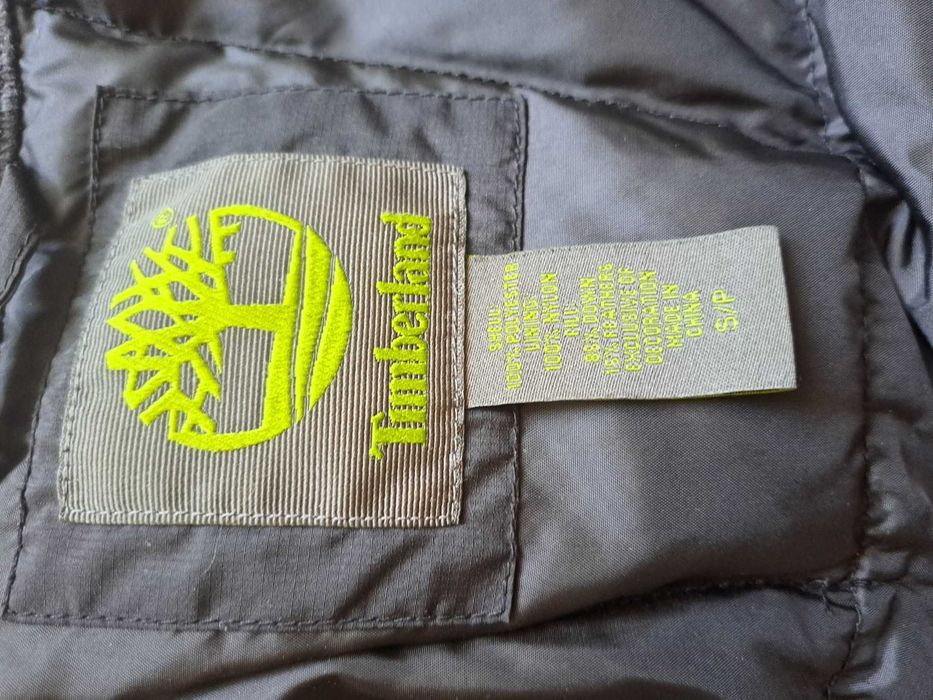 Грейка Елек Размер S Timbarland Черен Пухенка Пух Унисекс Мъжка Дамска