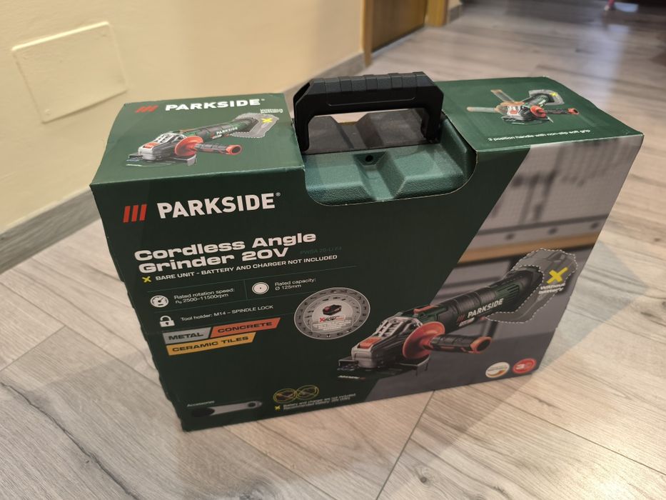 Polizor unghiular PARKSIDE PWSA 20-Li F4