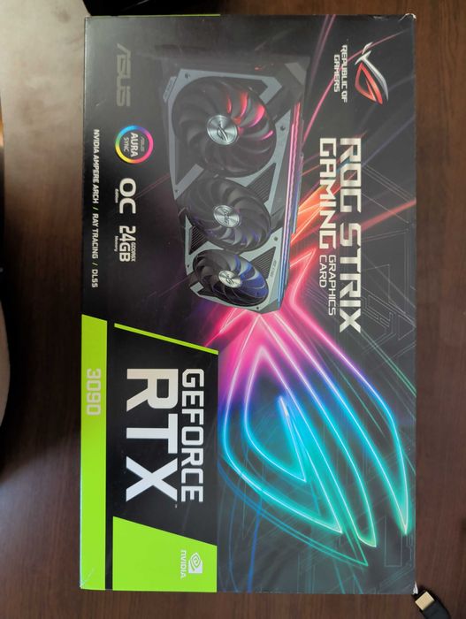 Rtx 3090 Strix impecabil + accesorii si factura