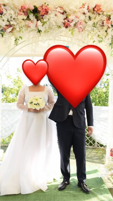 Продам свадебное платье 50 размер