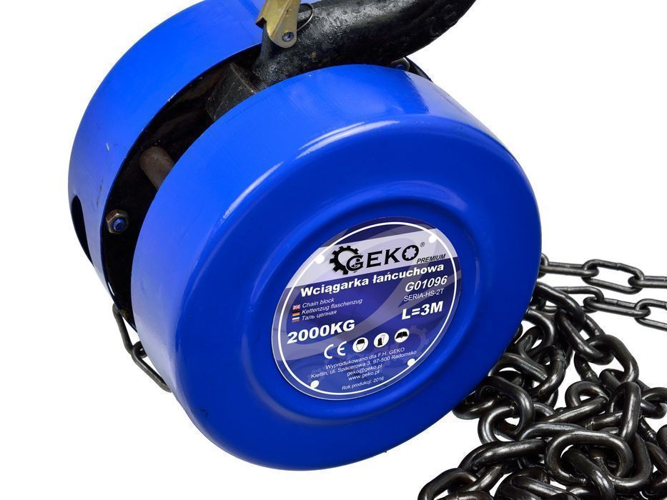 Palan 2t premium, lant 3m