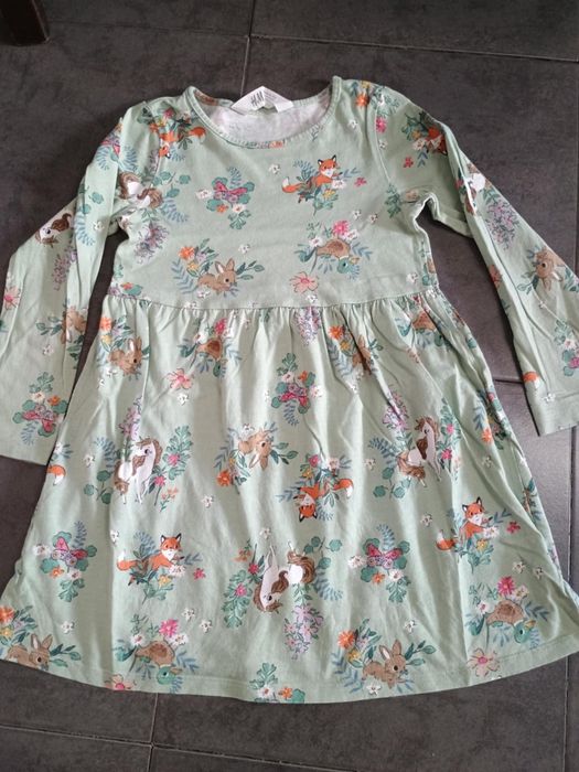 Лот рокли 110/116 размер