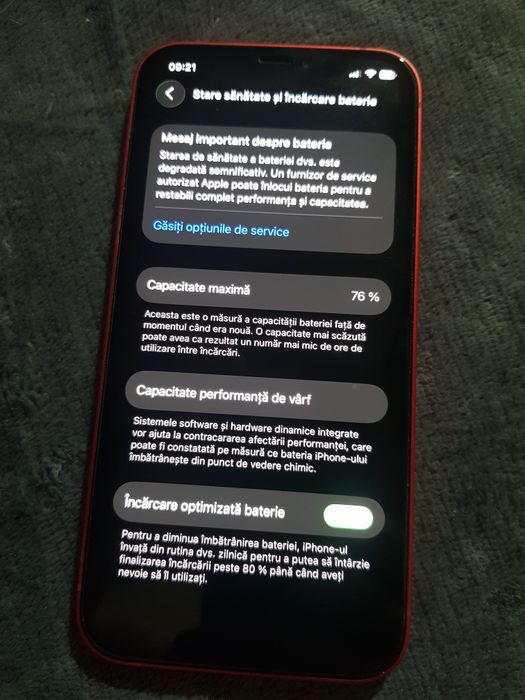 Iphone 12 128gb red edition