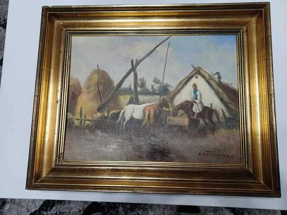 Lot vintage de 8 picturi 6