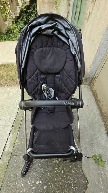 Vand carucior Cybex Platinum Mios Sport negru (accesorii incluse)