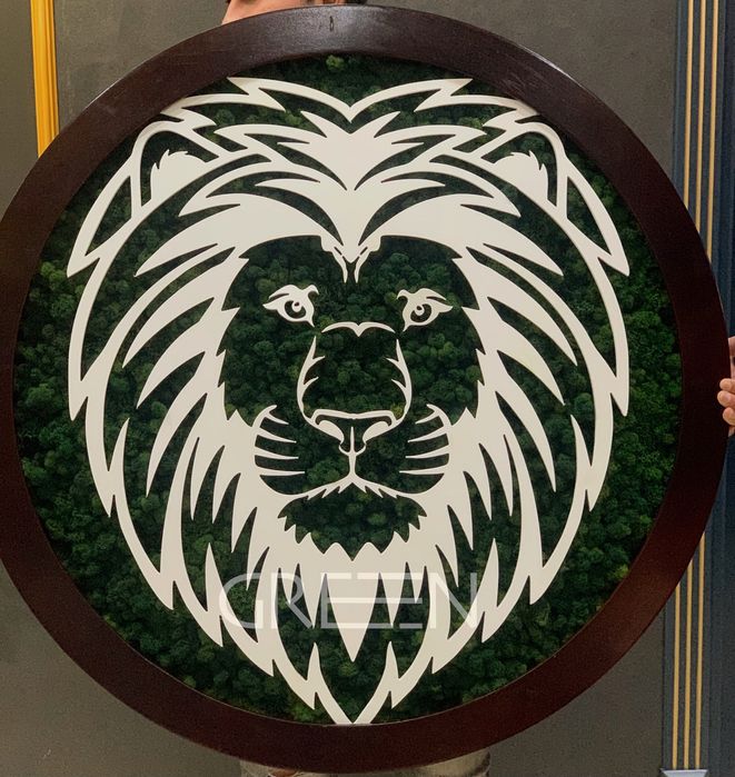 Стабилизированный Мох Фитостены Растения