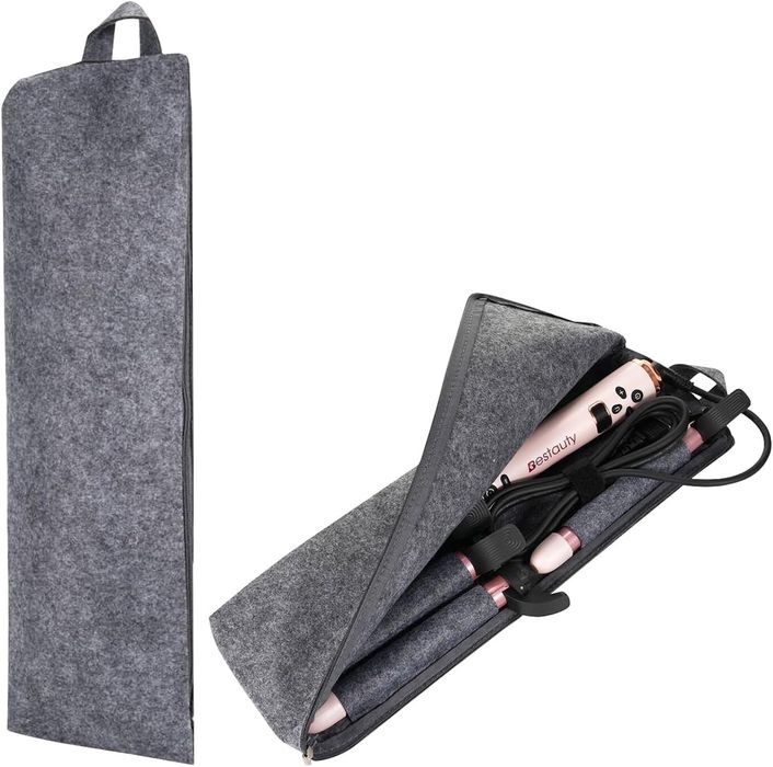 4в1 ВЪРТЯЩА СЕ маша за къдрене от керамичен турмалин, LCD дисплей