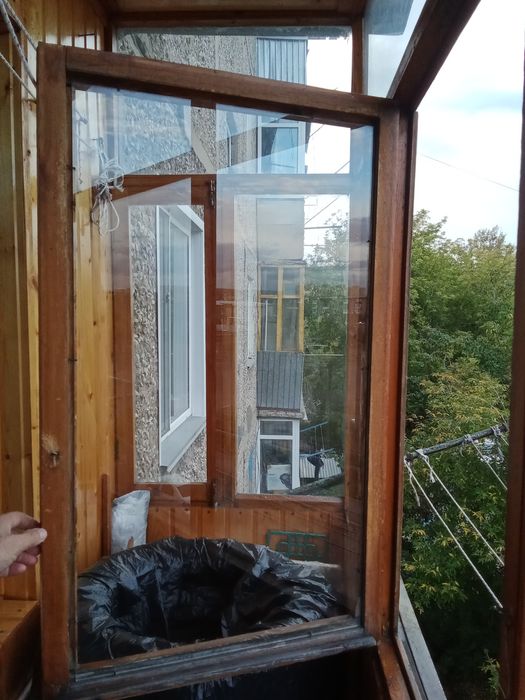 Деревянные рамы застекленые