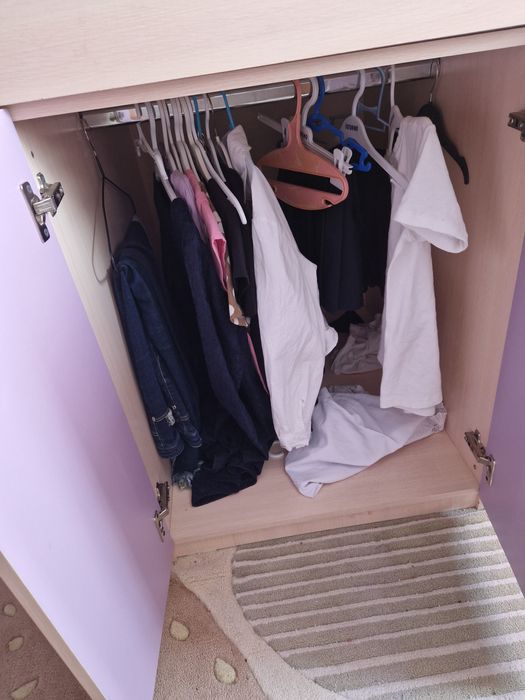 Кровать детская шкаф