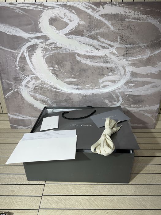 Rick Owens Abstract Jumbo Laces