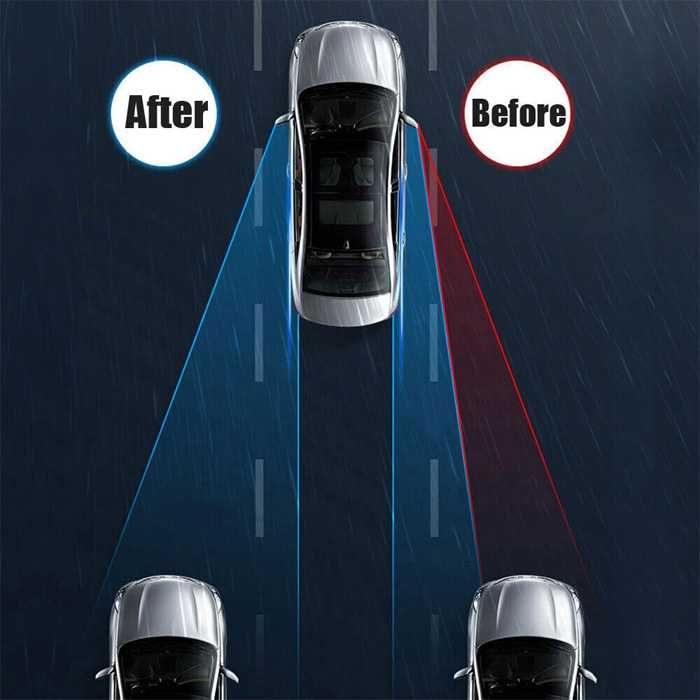 Огледала Мъртва Точка с Вежди за автомобил джип камион бус - черни