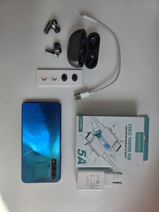 Vand Huawei Nova 5T si casti Huawei Buds Pro 2