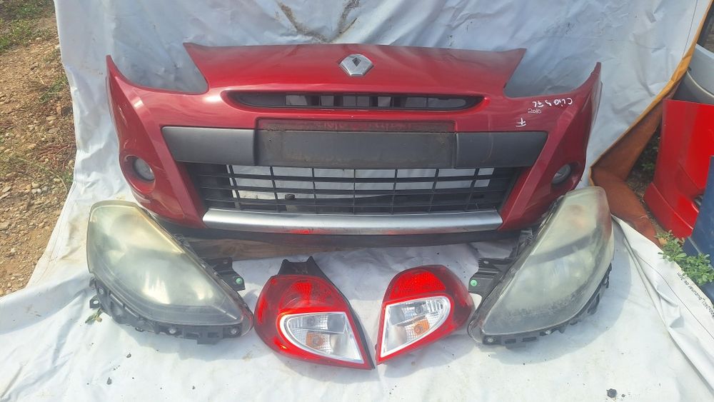 Bara fata capota tragar renault clio 3 facelift aripi far tripla