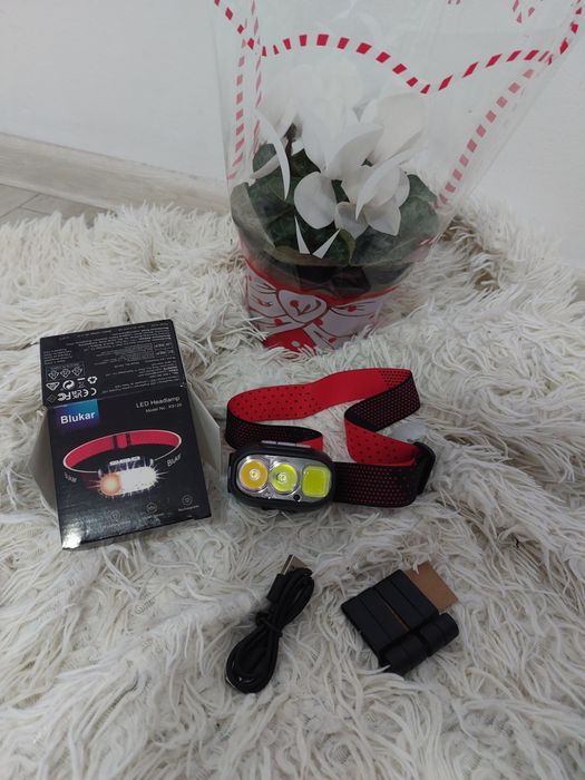 Lanterna frontala led-nouă!
