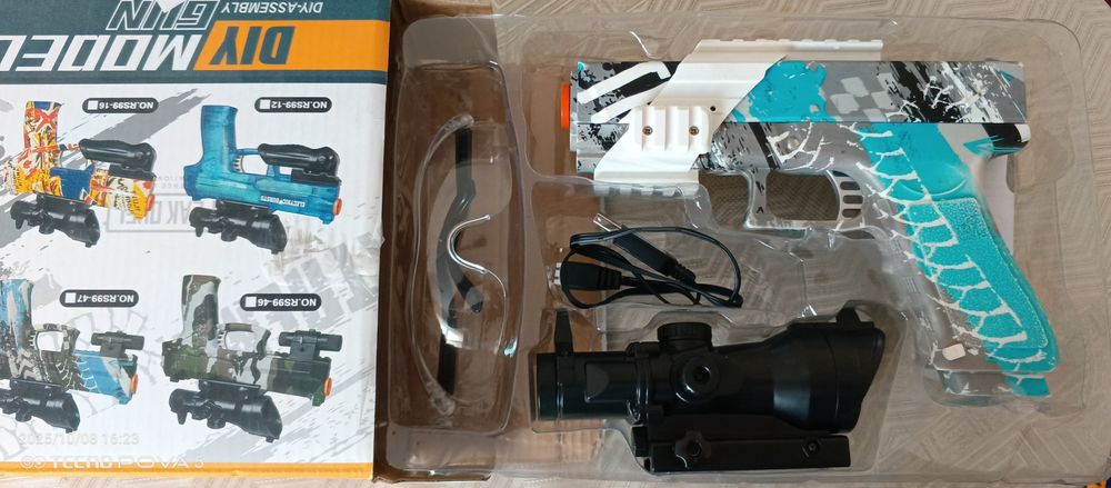 Продам  Орбиз - Ган игрушечный пистолет стреляет орбизными пулями