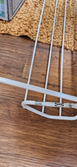 2 броя рафт за обувки Algot и два сиви рафта за обувки