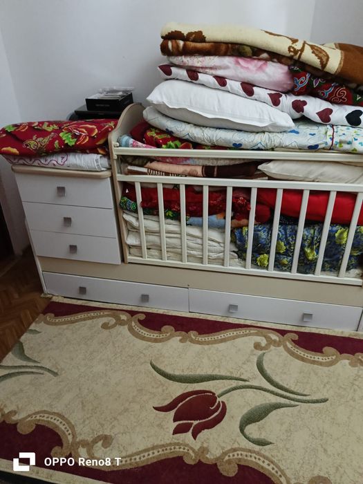 Кровать подходит для детей 1-5 лет.