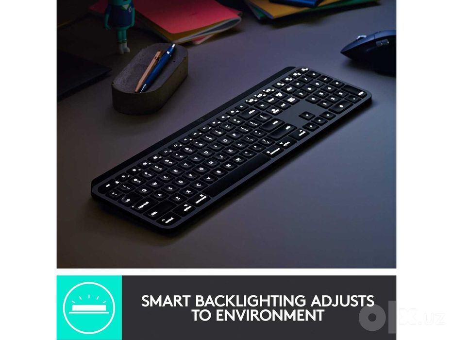 Logitech MX Keys for Mac - подсветка, Bluetooth, Space Grey