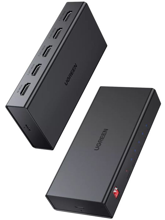 Ugreen splitter/ Сплиттер CM570  4K 60Hz HDMI 2.0 1*4