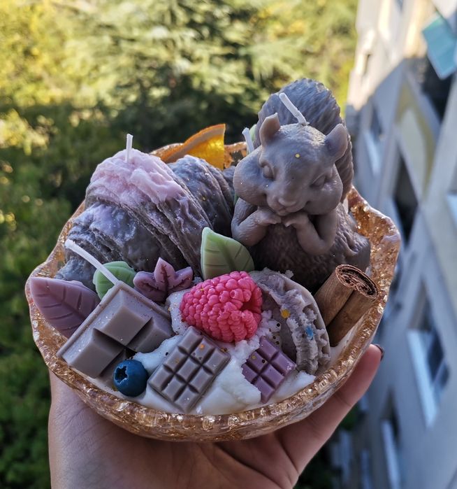 Коледни Сладкиши Свещи