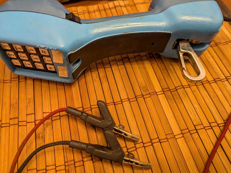 Telefon Harris-Dracon TS21, anii'80, Made in USA