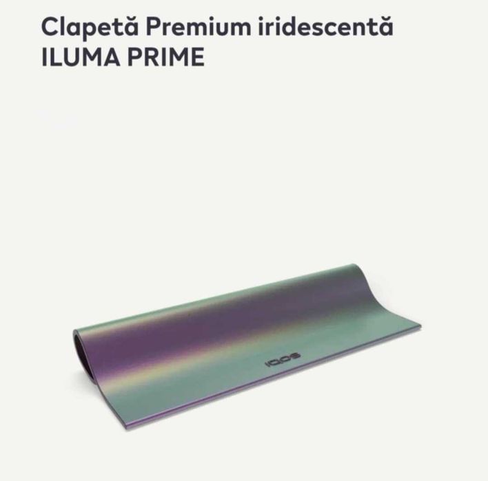 clapeta iqos iluma I prime iradiscenta