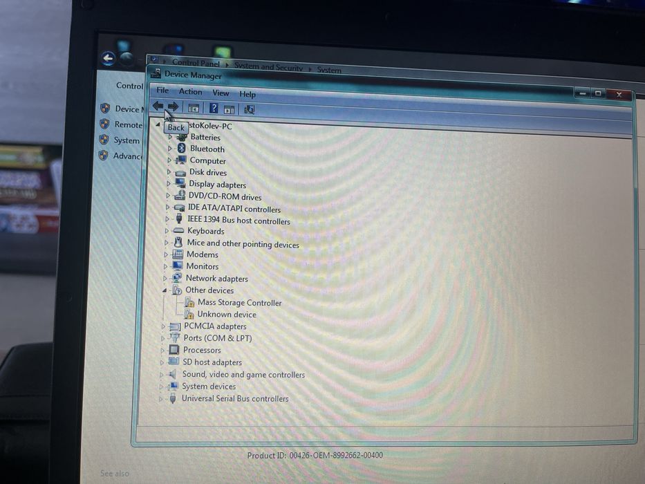 Toshiba satellite A100 15,4