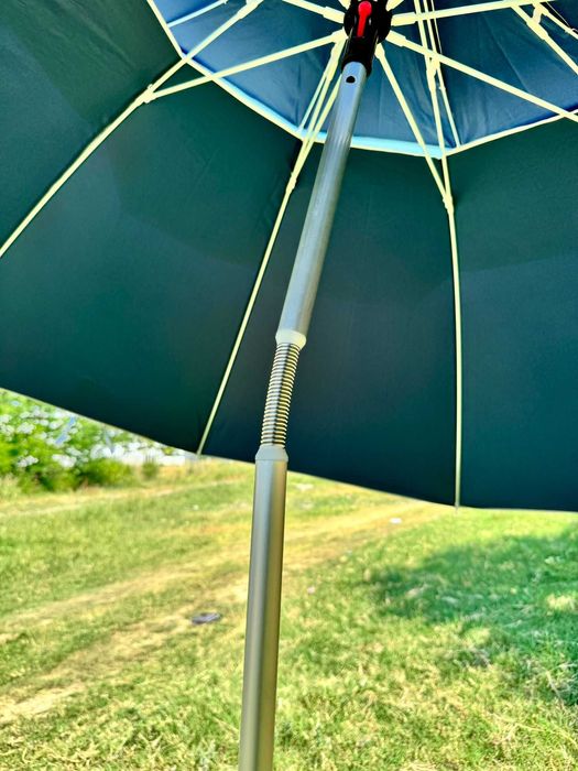 Чадър Риболов, Плаж С ТЕНТА Диаметър 2.00м/2.20м/2.40м/2.60 UV60+Клапа